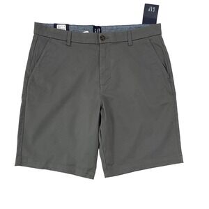 NWT GAP Men's Vintage Shorts in Castlerock (Gray) W 36 L 10